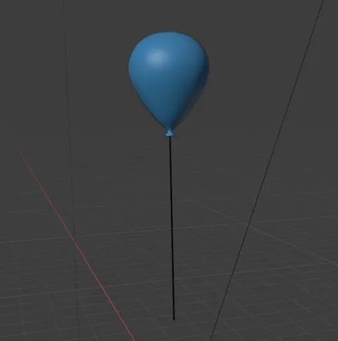 Simple Balloon - Blender 3d models
