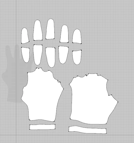 Simple Glove Model screenshot 2