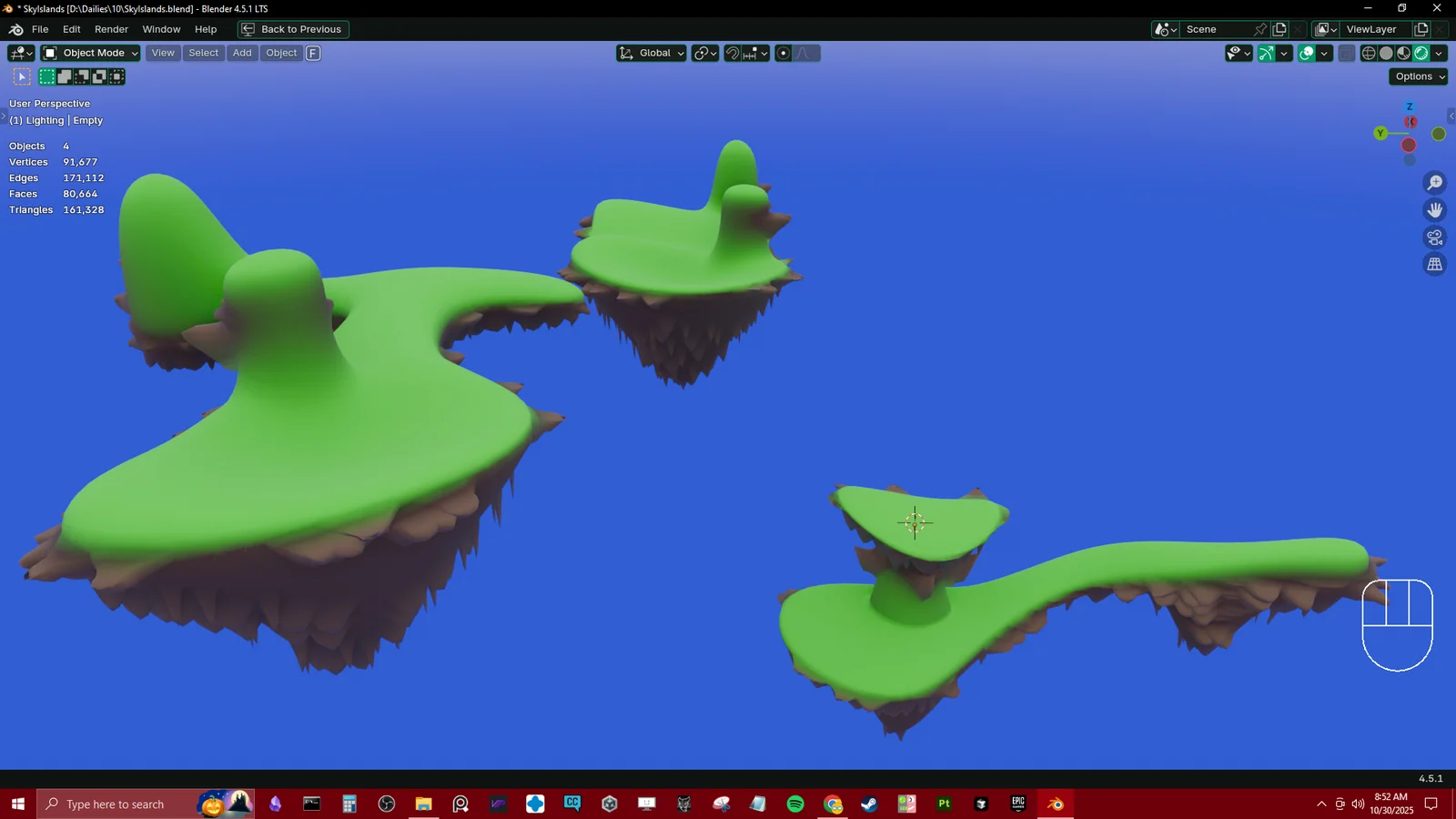 Sky Island Generator screenshot 2