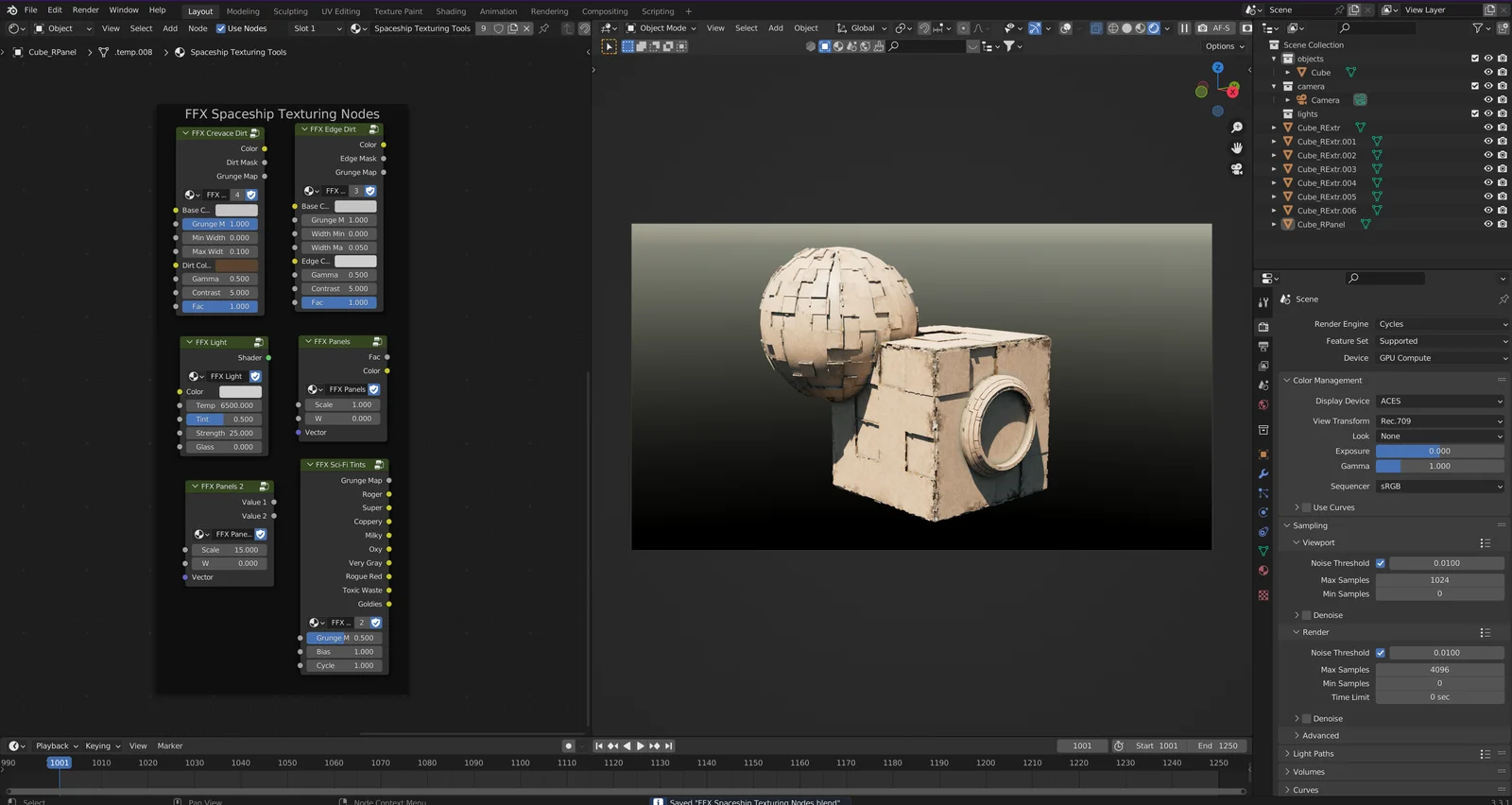 Spaceship Texturing Tools screenshot 2