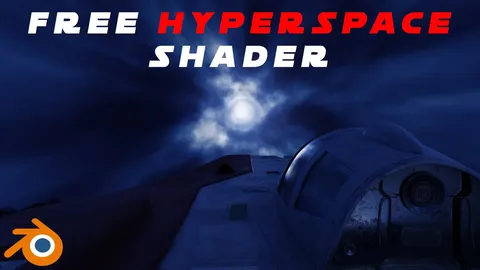 Star Wars Hyperspace Shader - Blender shaders