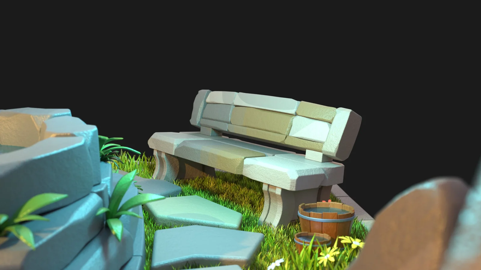 Stylized Water Well screenshot 3