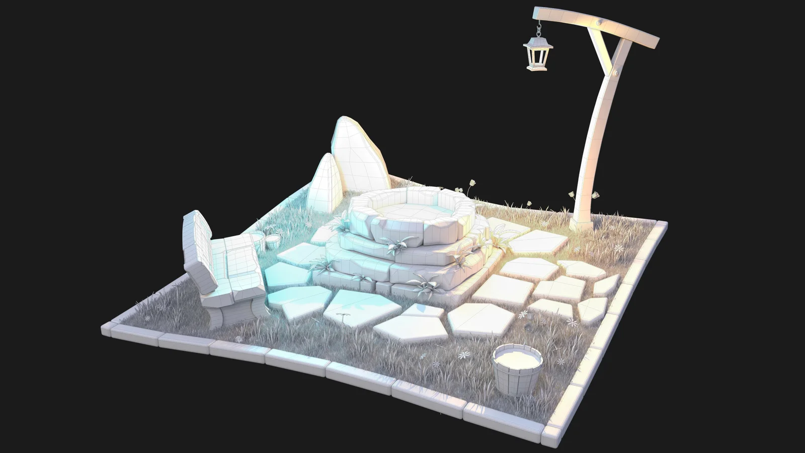 Stylized Water Well screenshot 6