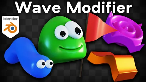 Wave Modifier Tutorial Files - Blender tutorials & courses
