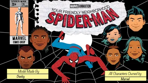 Friendly Neighborhood Spider-Man - Blender 3d models