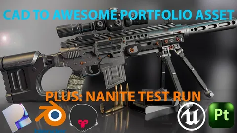 CAD to Portfolio Asset - Blender tutorials & courses