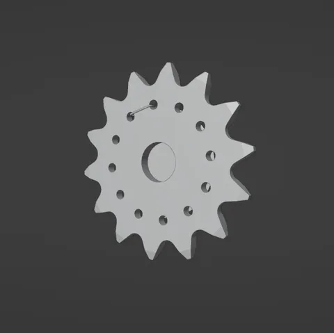 Front Sprocket - Blender 3d models
