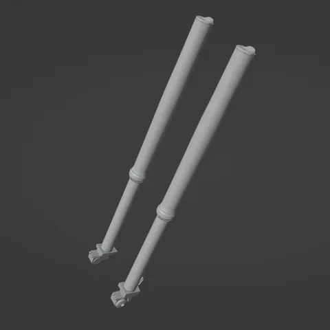 Front Suspension Assembly - Blender 3d models