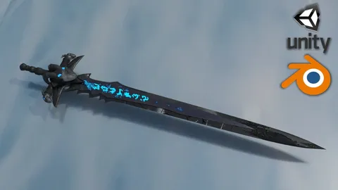 Frostmourne Sword - Blender 3d models
