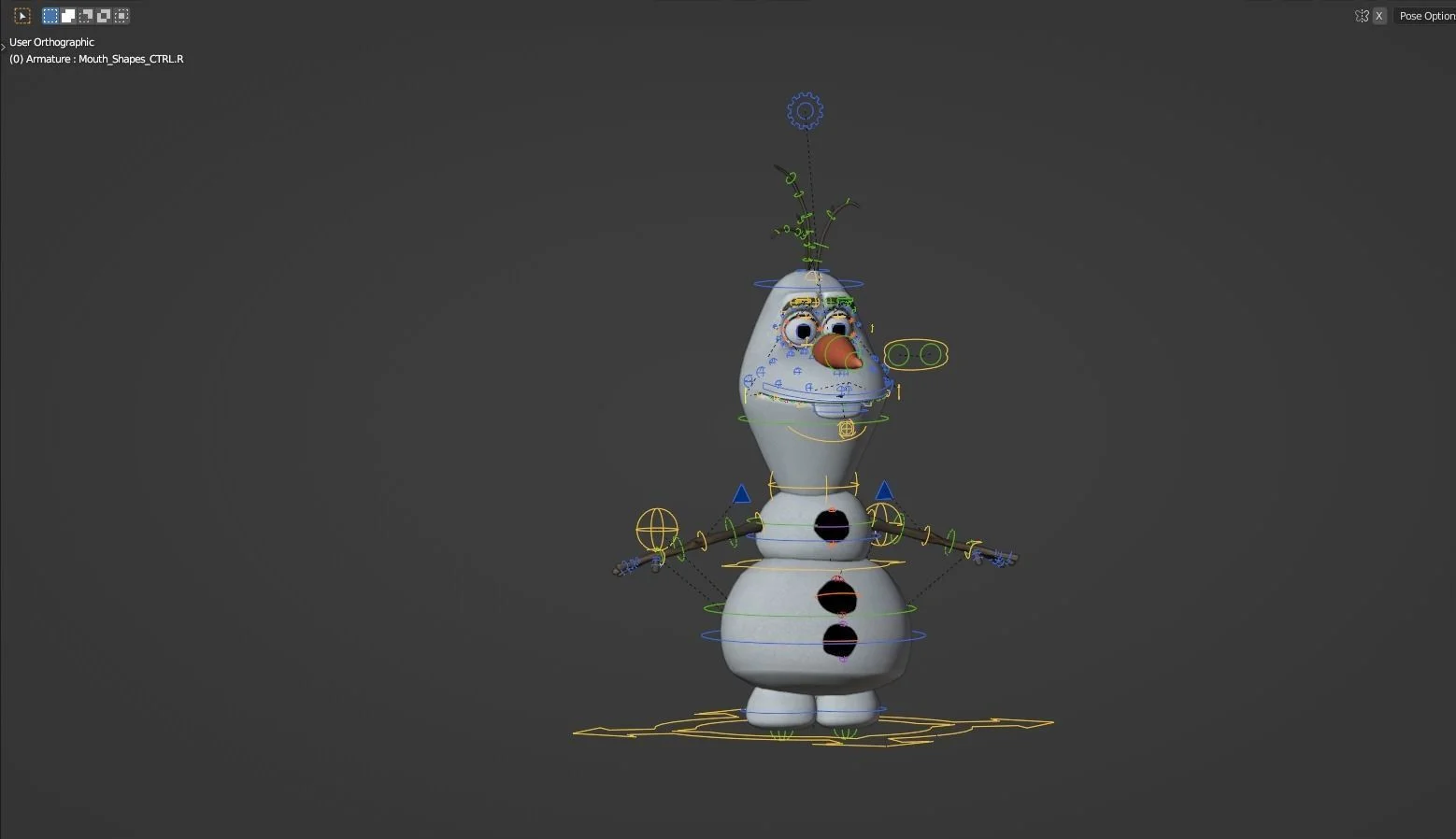Frozen Olaf Rig screenshot 3