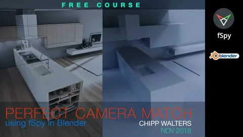fSpy Camera Matching Tutorial - Blender tutorials & courses