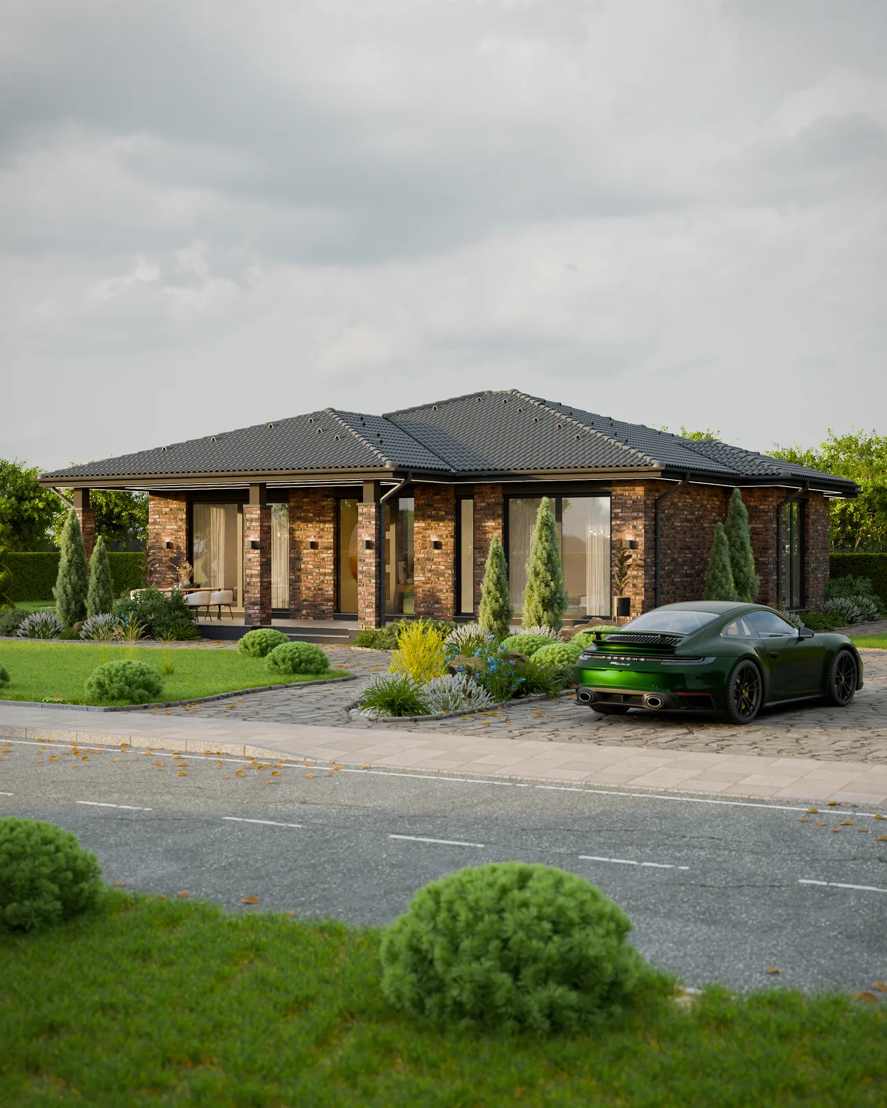 Full Exterior House Scene 2 screenshot 2