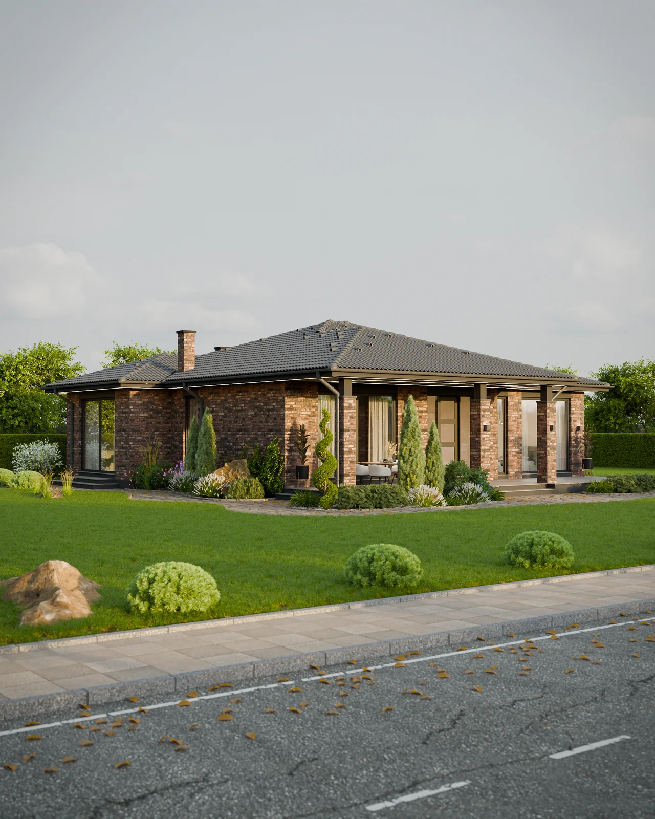 Full Exterior House Scene 2 screenshot 4