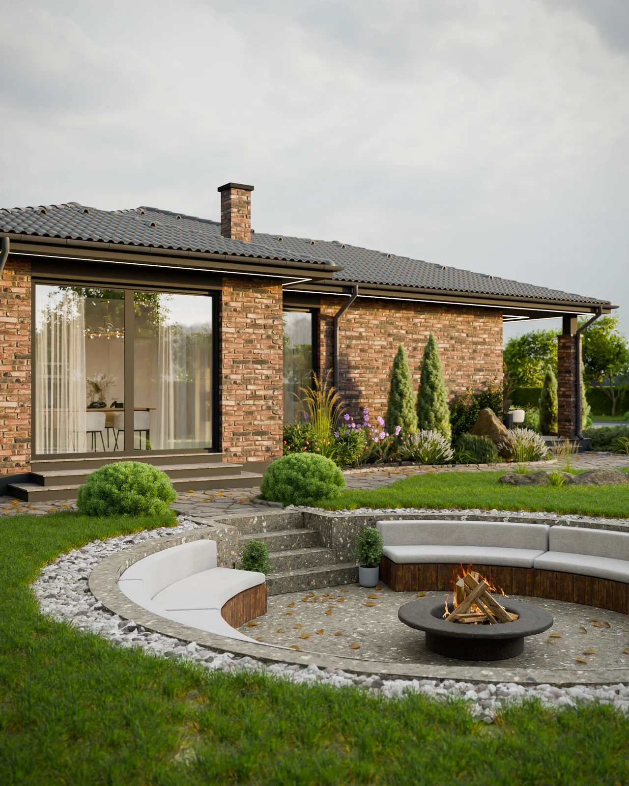 Full Exterior House Scene 2 screenshot 5