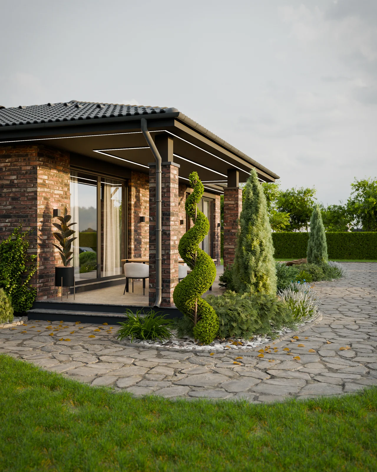 Full Exterior House Scene 2 screenshot 6