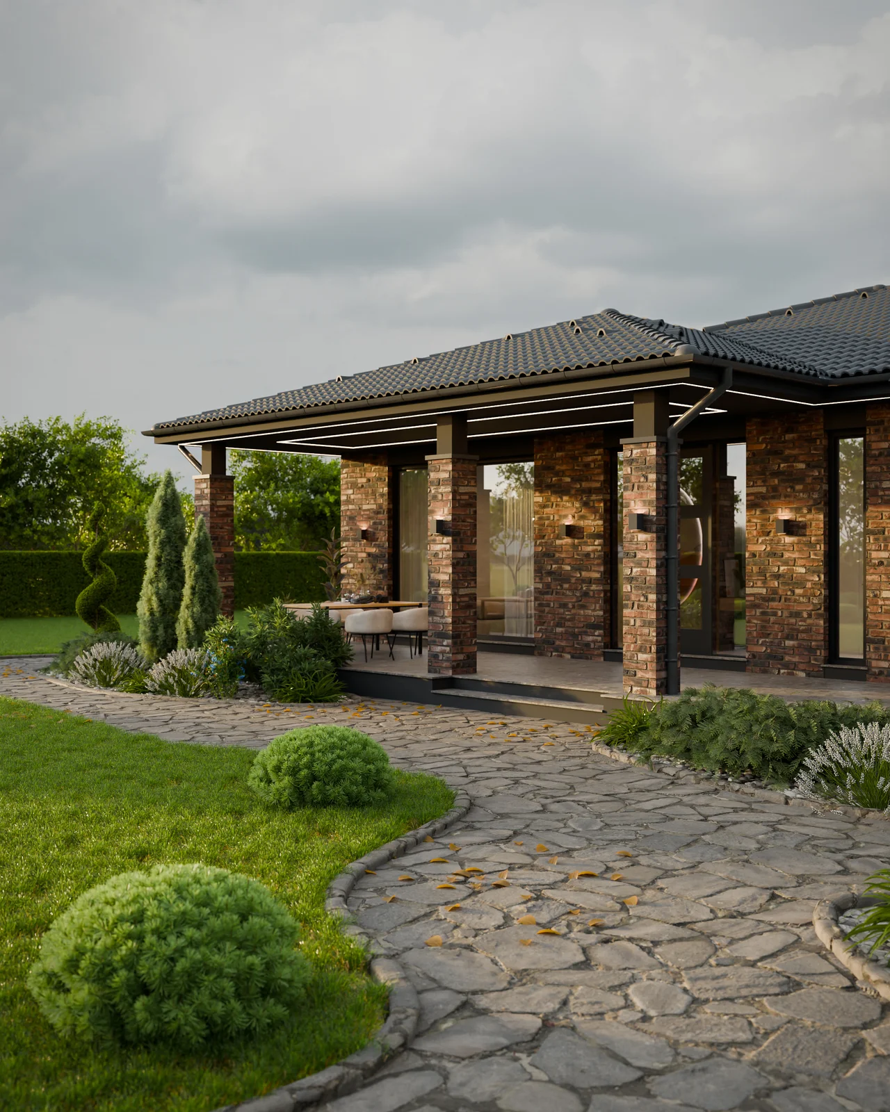 Full Exterior House Scene 2 screenshot 7