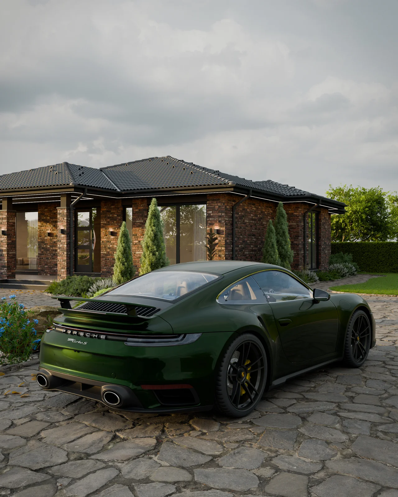 Full Exterior House Scene 2 screenshot 8