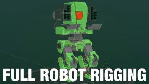 Full Robot Rig - Blender tutorials & courses