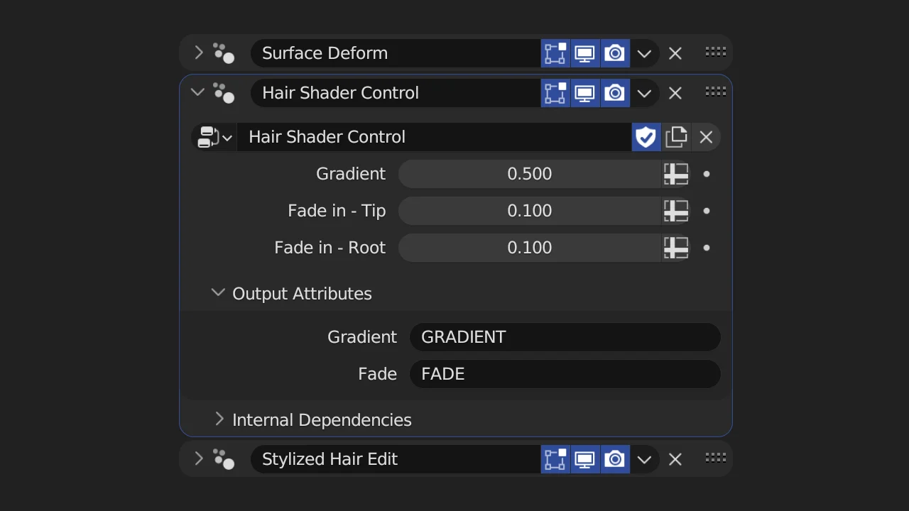 Stylized Hair Setup screenshot 3
