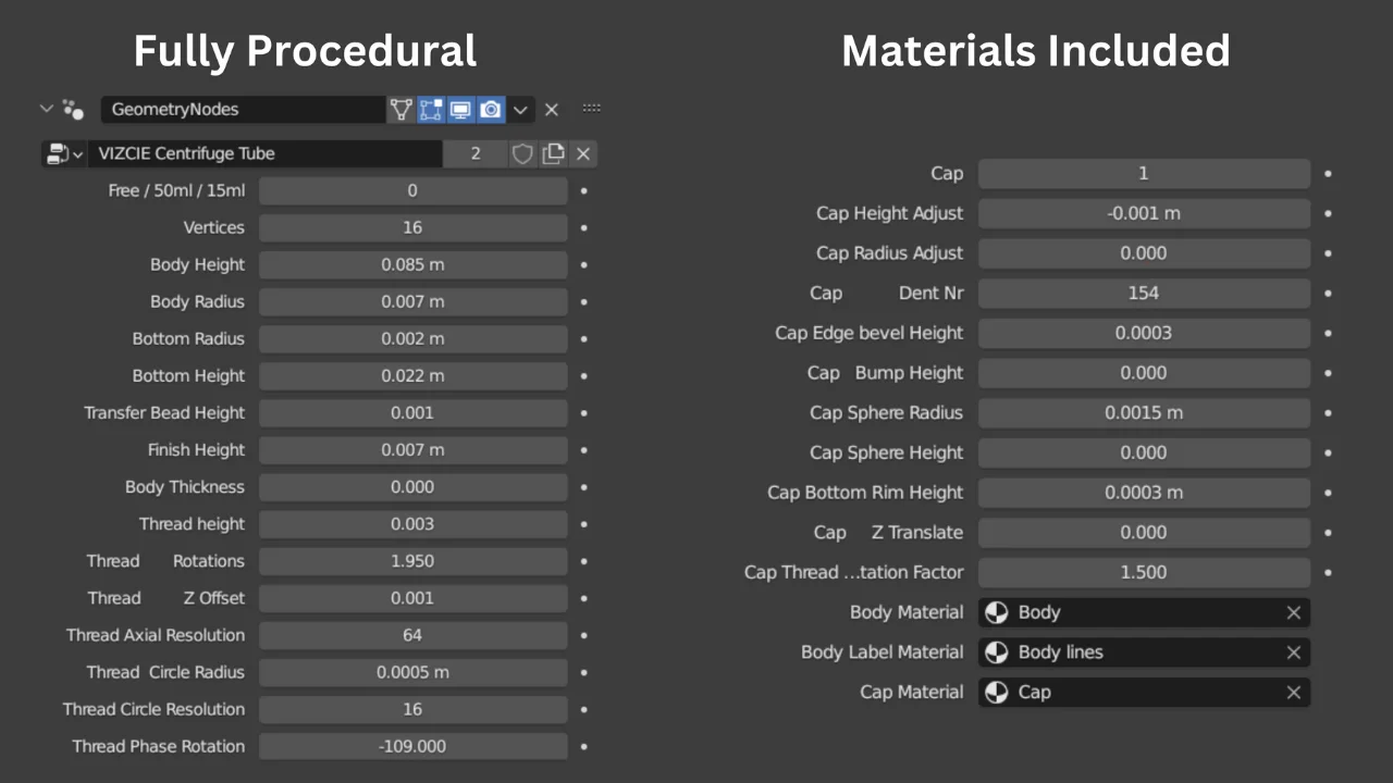 Procedural Centrifuge Tube screenshot 2