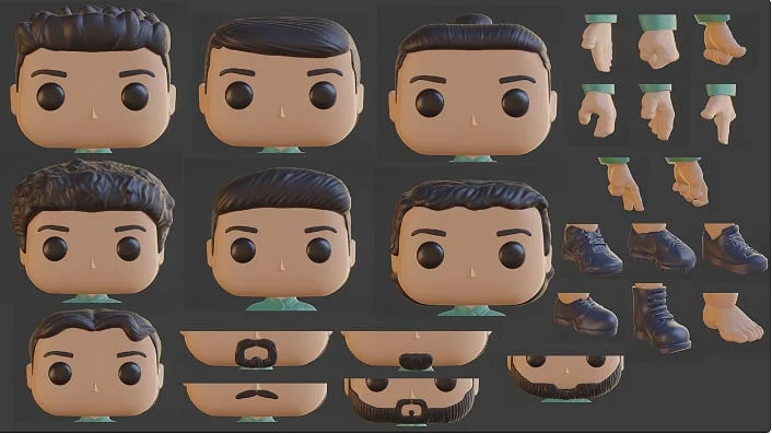 Funko Pop Customizable 3D Kit screenshot 2