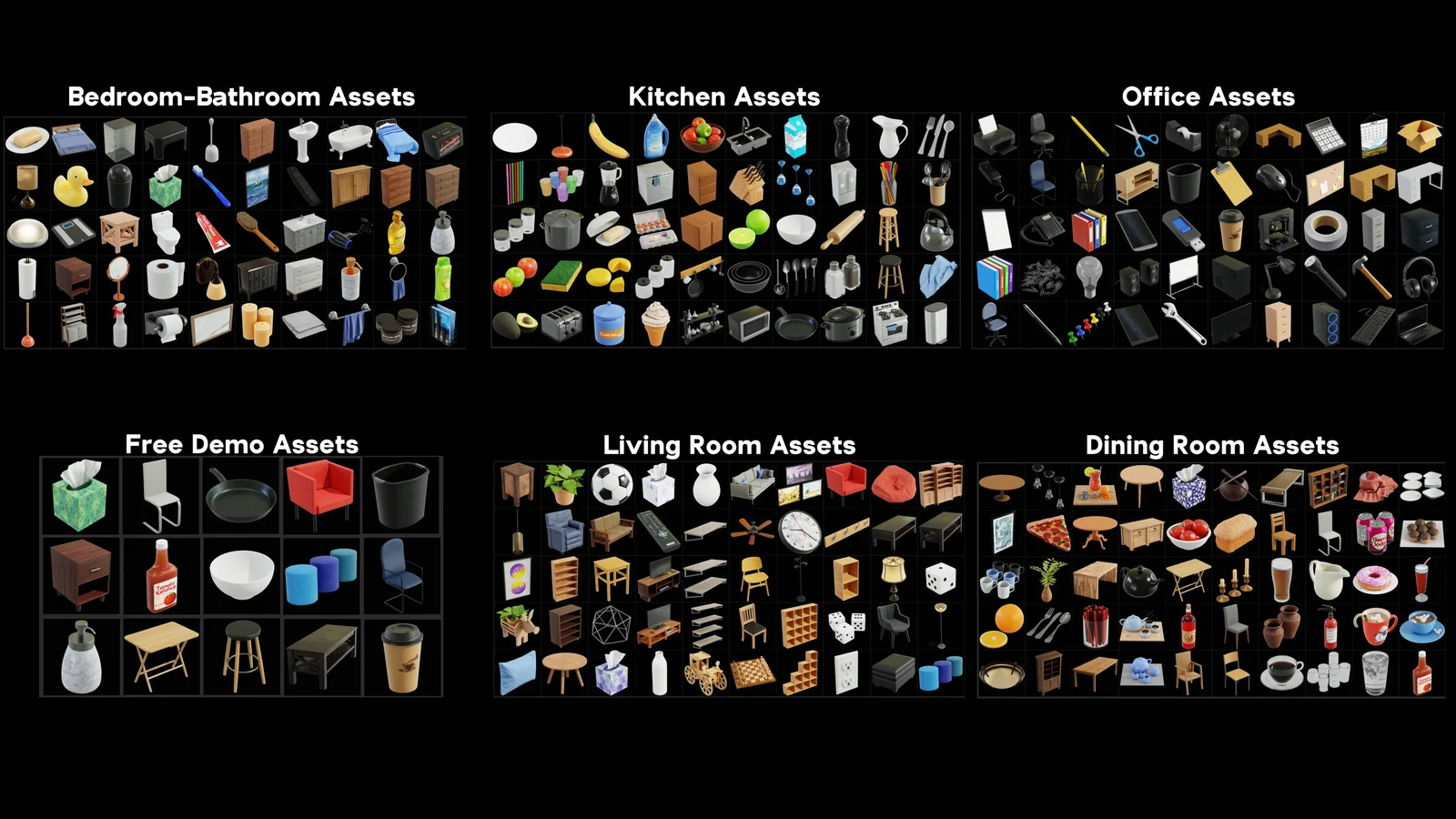 Furniture And Home Asset Pack screenshot 2