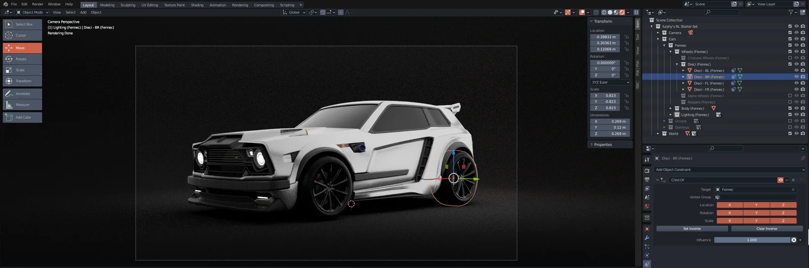 Rocket League Starter Scene screenshot 3