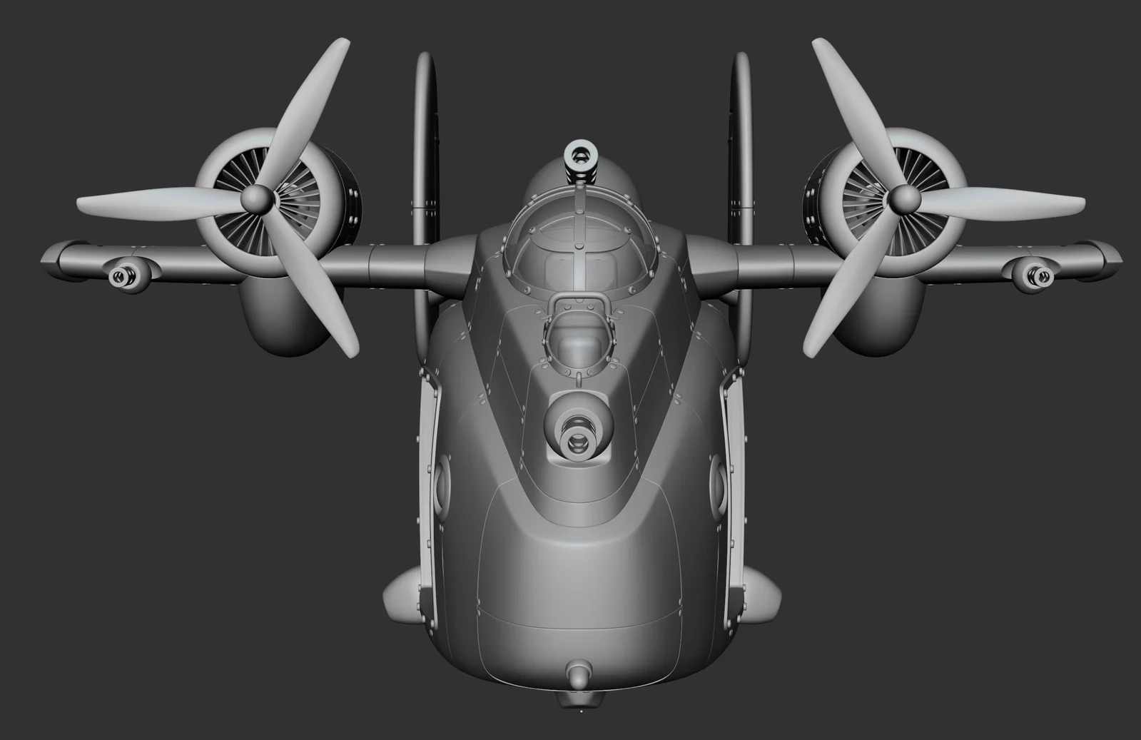 Furry Warfare Hard Surface Modeling screenshot 4