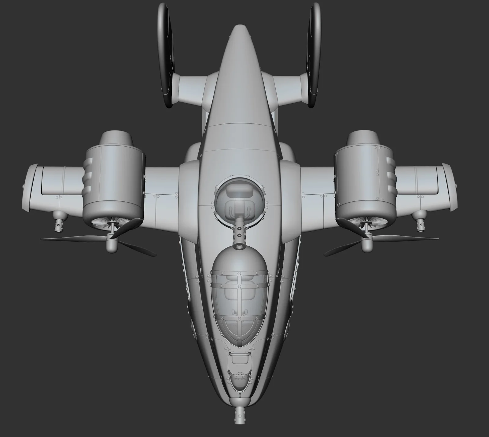 Furry Warfare Hard Surface Modeling screenshot 5