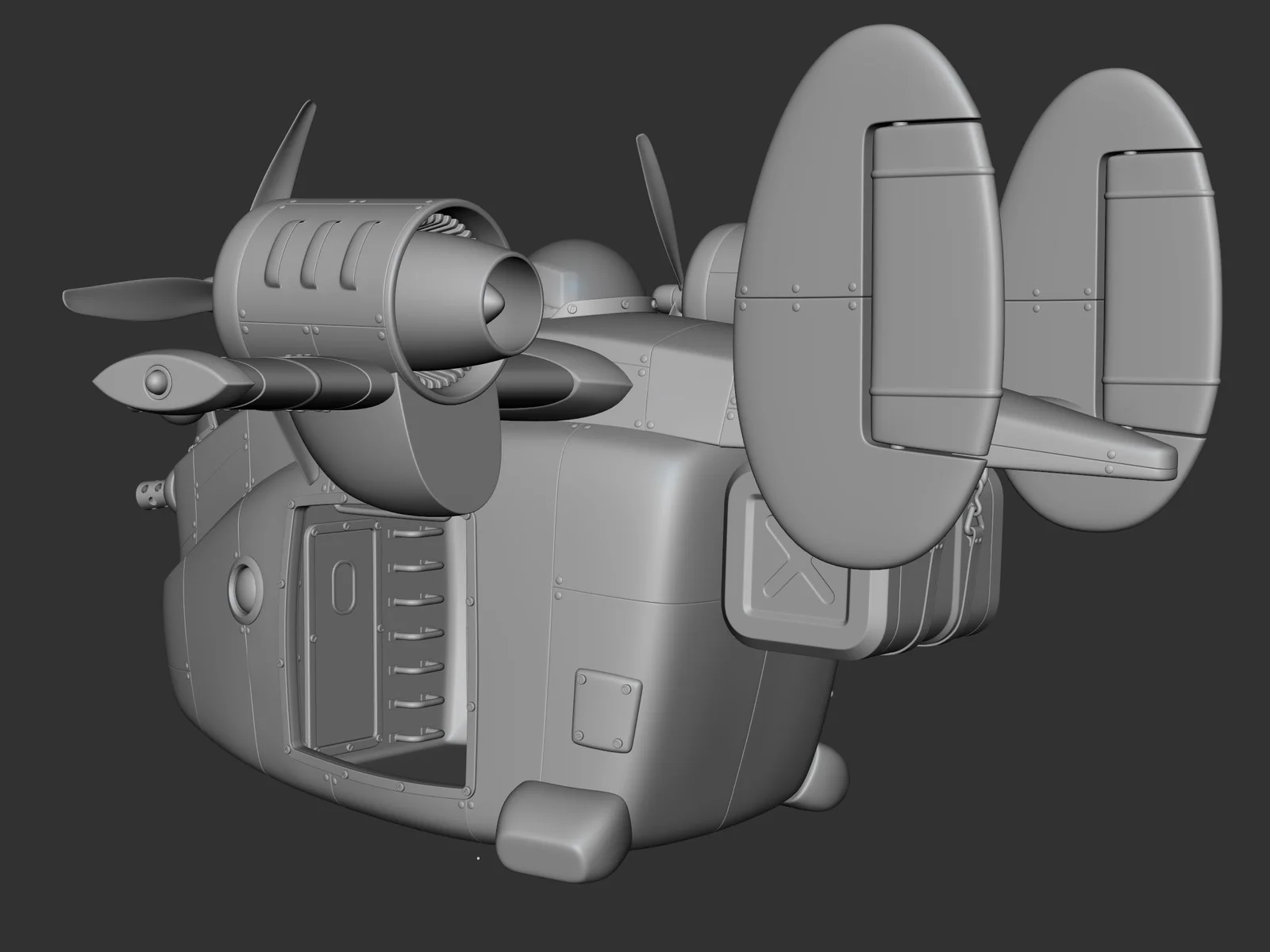 Furry Warfare Hard Surface Modeling screenshot 7