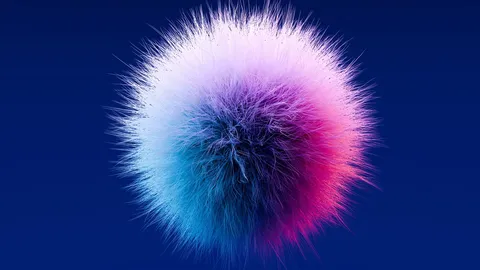 Fuzzy Sphere Project Files - Blender scenes