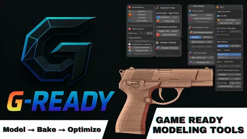 G-Ready Modeling Tools - Blender addons
