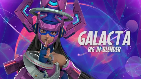 Galacta Rig - Blender 3d models