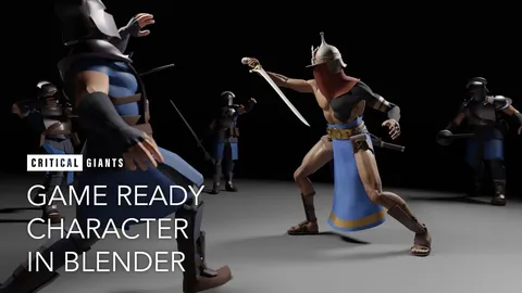 Game Ready Character - Blender tutorials & courses