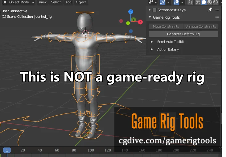 Game Rig Tools screenshot 2