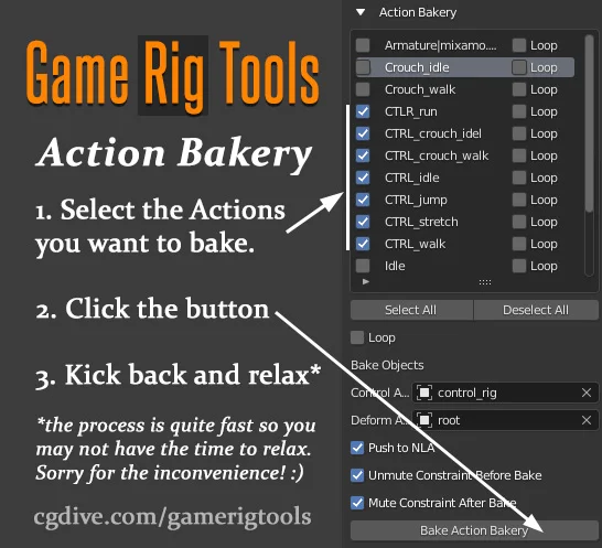 Game Rig Tools screenshot 6