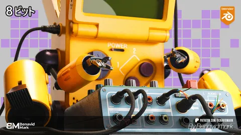 Gameboy Mech - Blender 3d models