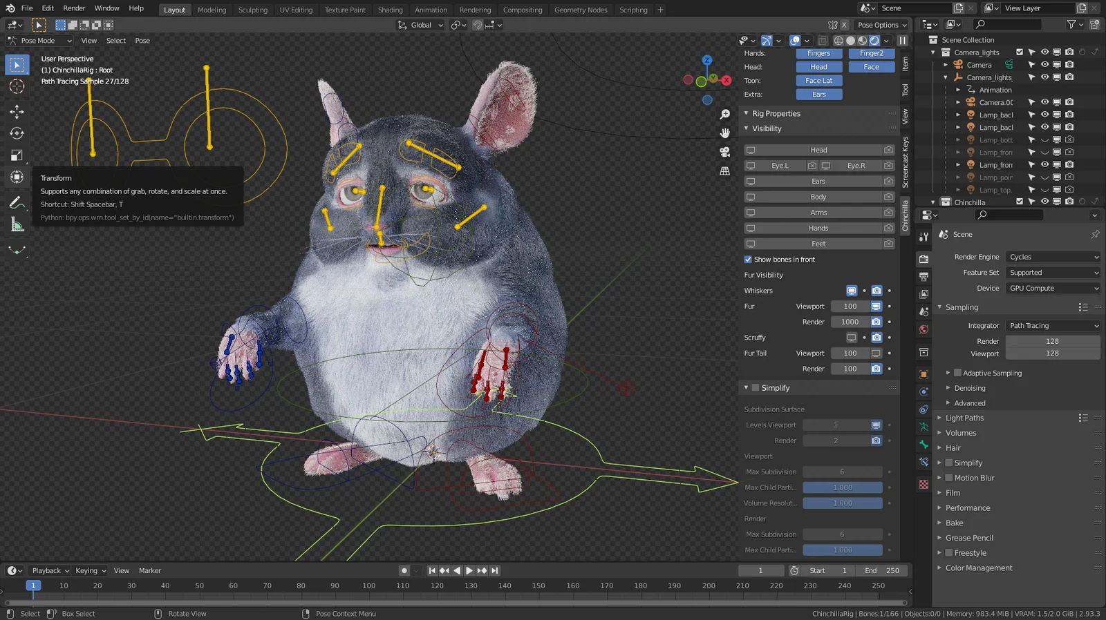 Gamera Chinchilla Rig screenshot 3