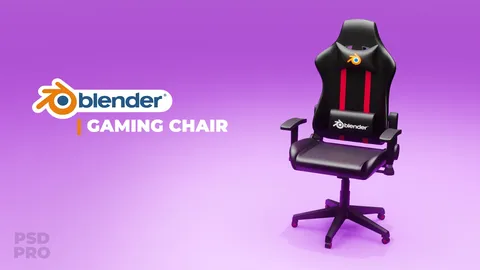 Gaming Chair - Blender 3d models