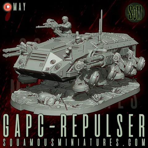 GAPC-Repulser - Blender 3d models