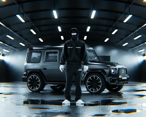 Garage Hoodie Mockup - Blender scenes