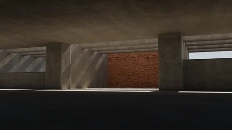 Garage Scene - Blender scenes