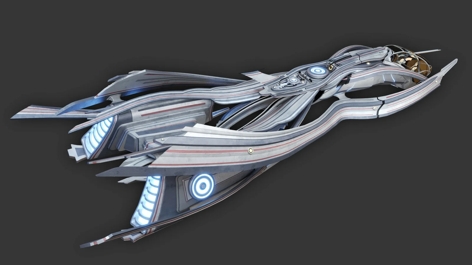 Gemini Small Scifi Starship screenshot 2