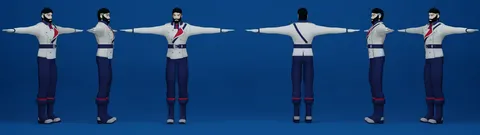 General Iron Wood - Blender 3d models