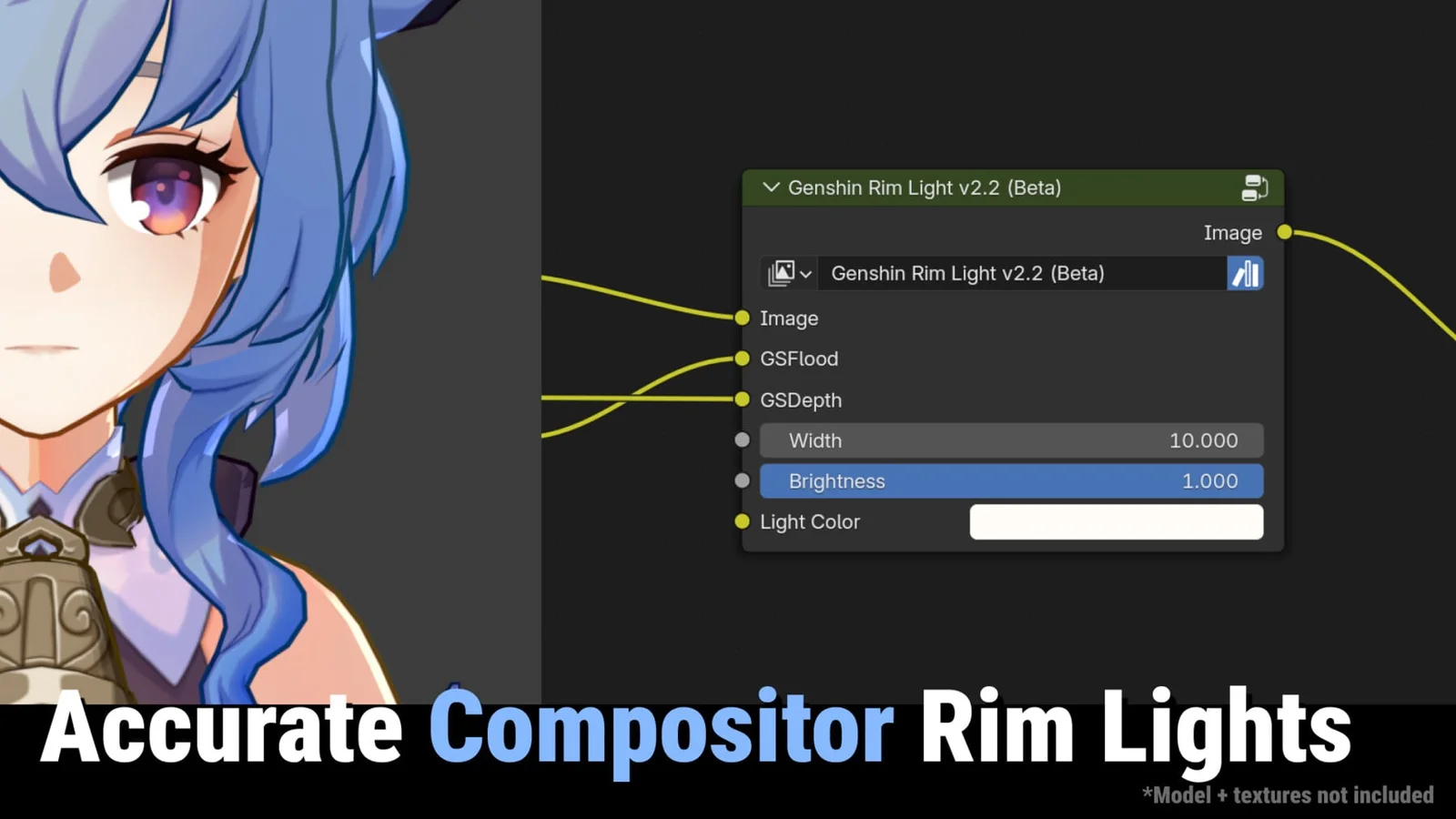 Genshin Impact Character Shader screenshot 2