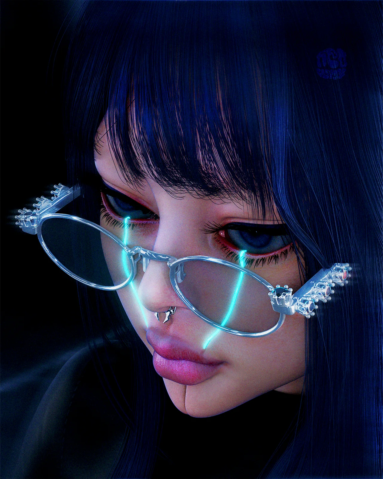 Gentle Monster Pierced 02 Glasses screenshot 3