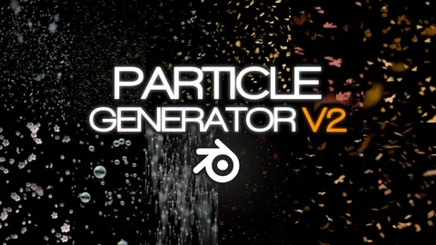 Geo-Node Particle Generator - Blender geometry nodes