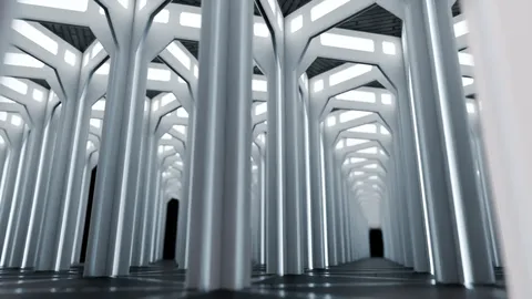 Procedural Hall of Mirrors - Blender geometry nodes
