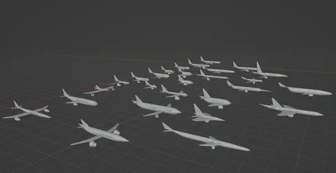 Geo Planes - Blender geometry nodes