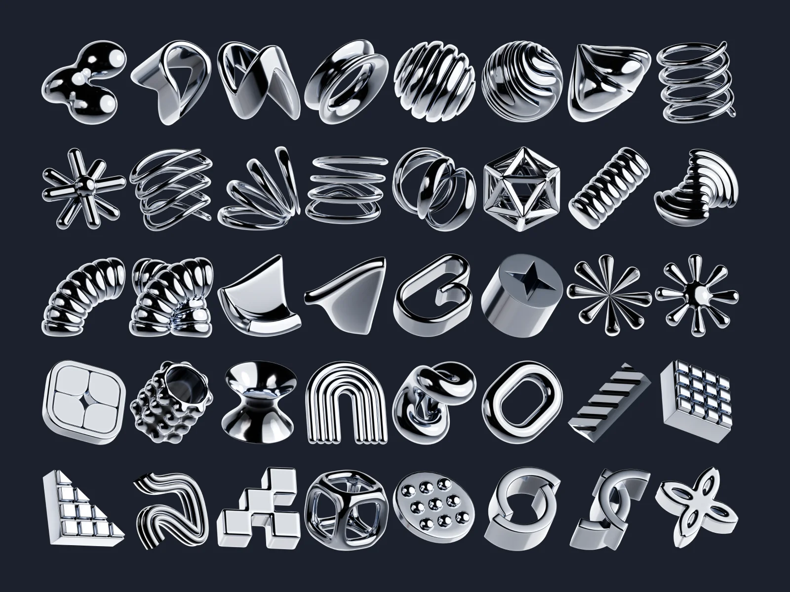 Chromix Abstract Shapes screenshot 3